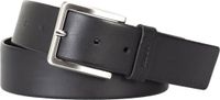 HUGO leren heren riem - zwart
