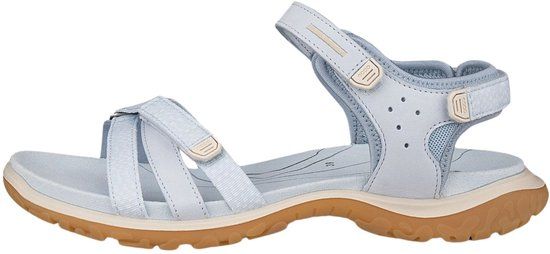ECCO OFFROAD ROAM Sandalen Vrouwen - Maat 41 - Lichtblauw - Leer - Klittenband