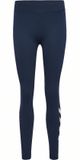 Hummel Hmlpulse Logo Mw Collants Bleu Mélangé