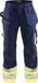 Blåkläder Blaklader 15291370 broek met hoge zichtbaarheid, marineblauw/geel, maat C152