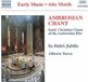 Outhere Naxos In Dulci Jubilo - Ambrosian Chant (CD)