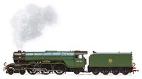 BR, klasse A3, 'Flying Scotsman' met stoomgenerator, gegoten voetplaat en flikkerende vuurhaard - tijdperk 4. Locomotieven.