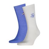 Tommy Hilfiger sokken - wit/blauw (set van 2)
