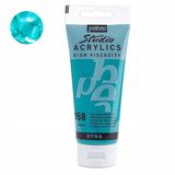 Pébéo Pebeo Studio Acrylverf 100ml - Iriserend Blauw Groen