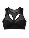 Milenka Zwarte Sport BH met Beugel - Maat 85F