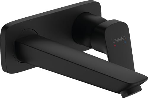hansgrohe Logis - Wastafelkraan inbouw mat zwart