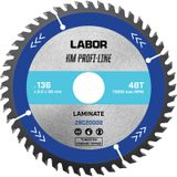 Labor HM cirkelzaagblad laminaat 136x20x2,2mm 48T
