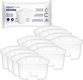 Aquafloow 12x Filtres à eau pour Brita
