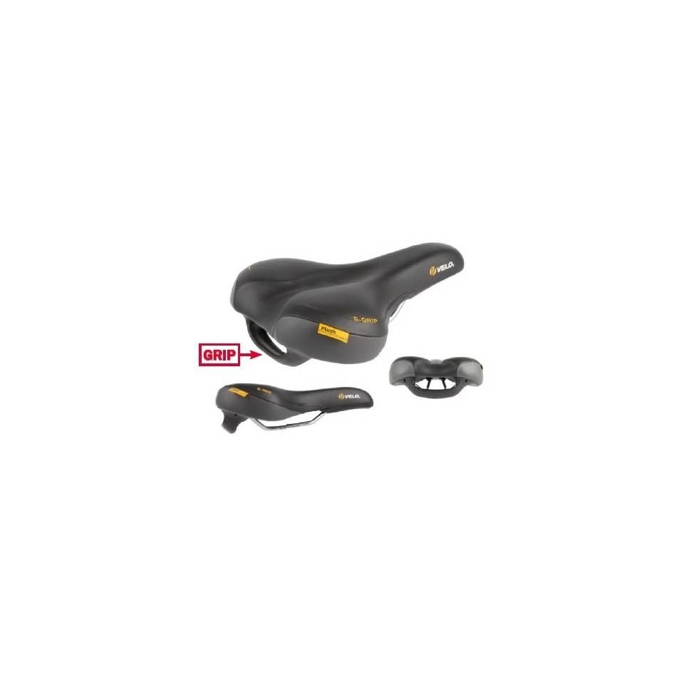 Velo Tour E-Grip - Fietszadel - Zwart - 4015493890256