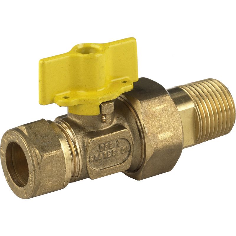 BPE Gaskogelkraan Knel x Bt.Dr. koppeling 22x3/4 - 8712862130369