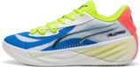 Puma All-Pro Nitro Indoor Schoenen Wit/Geel/Roze Unisex Maat 42.5