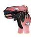 NITREX 255RP 5 paar handschoenen voor algemene verzorging, op waterbasis, PU-coating, duurzaam, touchscreen-handschoenen, maat 7, S