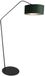 Anne Lighting Anne Light Home Zwarte vloerlamp Zig-Zag 4246ZW met groene velours kap Ø50 cm