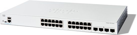 Cisco C1200-24T-4X Managed L2/L3 Gigabit Ethernet Netwerk Switch