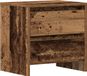 vidaXL Nachtkastje Oudhout 45 x 34 x 44,5 cm Bewerkt hout