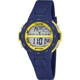 Calypso K5850/5 Polshorloge Unisex Blauw/Zwart Siliconen