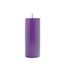 La Fabrique de Pieds AM20170174 bedpoten, cilinder, gelakt hout, violet, 17 x 7 x 7 cm, 4 stuks