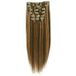 Fashiongirl Haarextensies Extensions Unisex Bruin