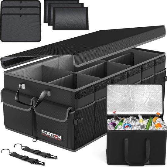 FORTEM Kofferbakorganizer met koelbox