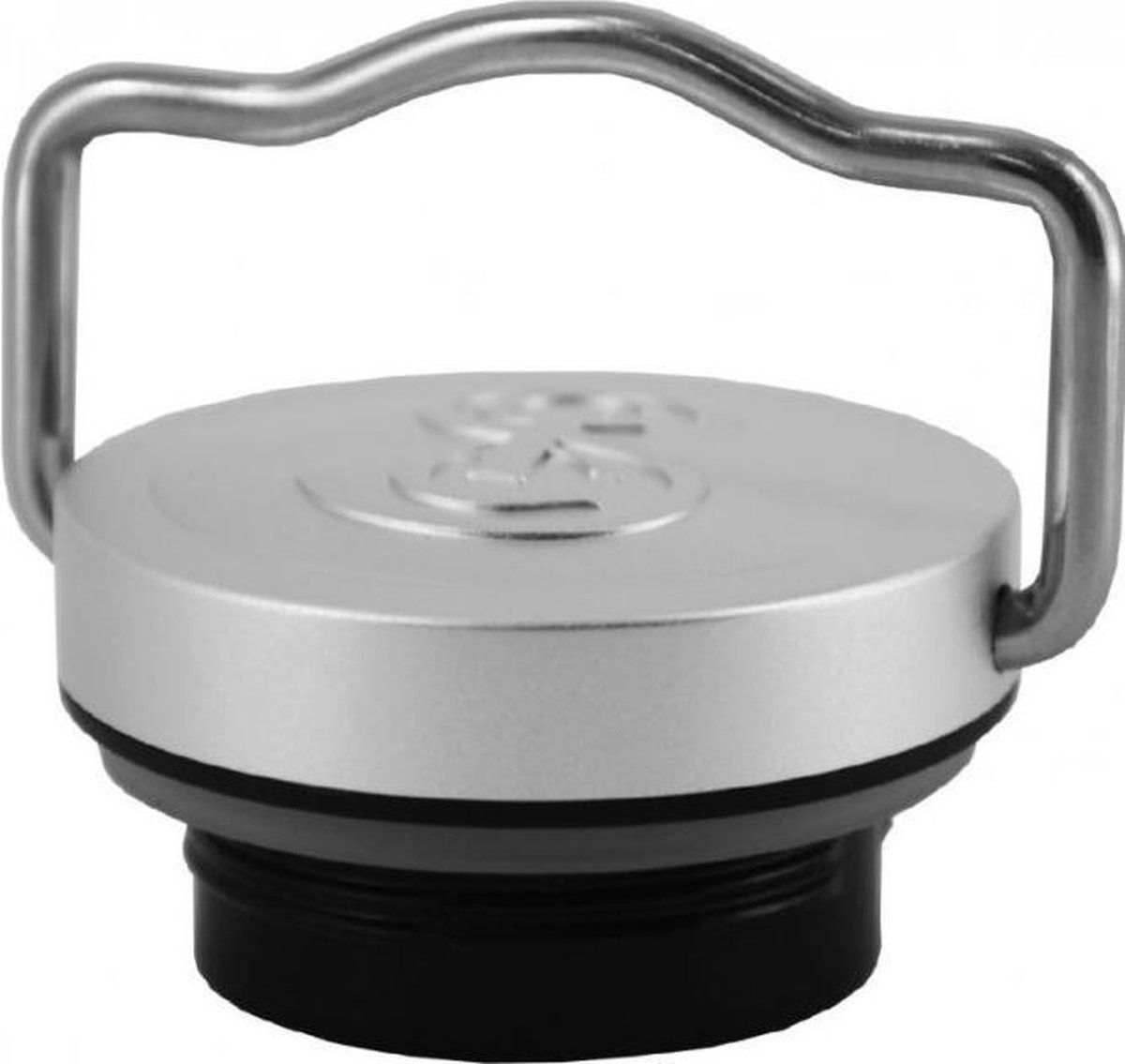 SIGG Original staal zwart/zilver vervangingsdop