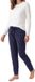 Schiesser Dames pyjama Mix & Relax donkerblauw / crème