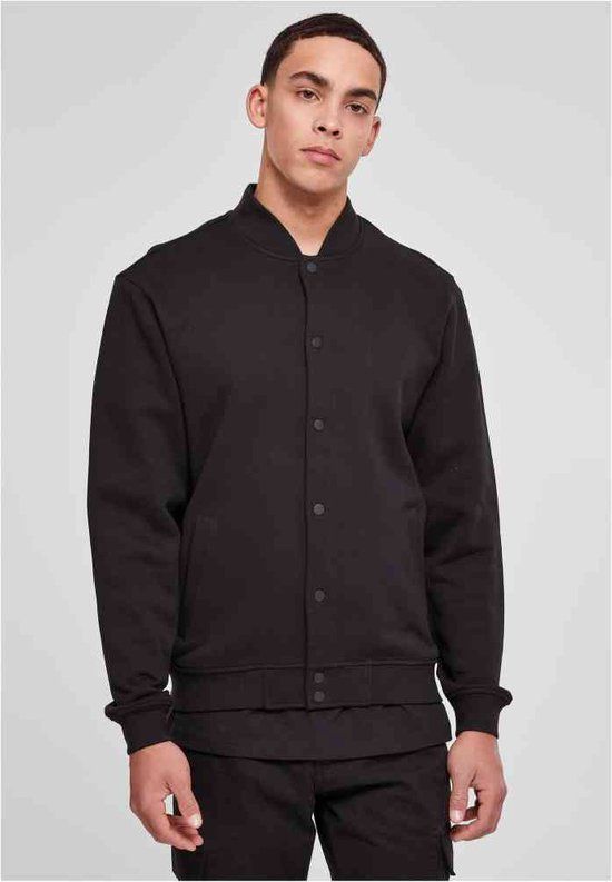 Urban Classics Ultra Heavy Solid College Jacket - Black - Men's XL