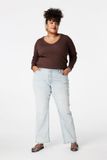 MS Mode Jeans Straight leg jeans LILY Lengtemaat 32