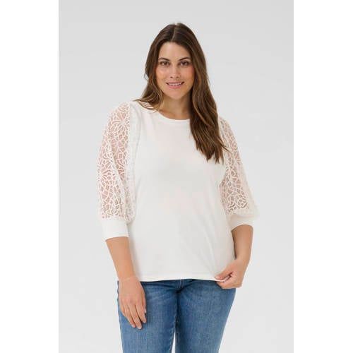 Kaffe Curve top wit