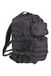 Mil-Tec US Assault Pack Rugzak, L, Zwart