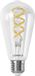 LEDVANCE SMART+ WIFI E27 LED Lamp - Edison ST64 - 4.8W - 470lm - Dimbaar - RGB - Helder Glas