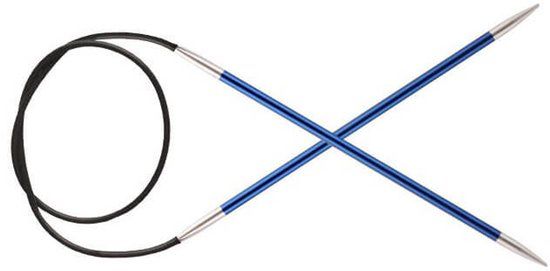 KnitPro Zing rondbreinaald met vaste kabel - 4.0 mm 80 cm