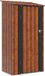 vidaXL Tuinhuisjes Bruin Metaal 103 x 74 x 200 cm