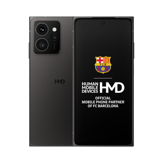HMD Skyline Smartphone - 6.55" P-OLED Display - 8GB RAM - 256GB Storage - Black