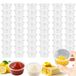 Set van 100 mini-potjes met deksel - 50 ml voor sauzen en kruidenierswaren