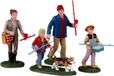 Lemax Family Fishing Day - Set van 4