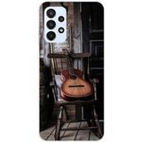 Samsung Bedrukt siliconen hoesje compatibel met Samsung Galaxy A23 4G, Samsung Galaxy A23 5G Guitare