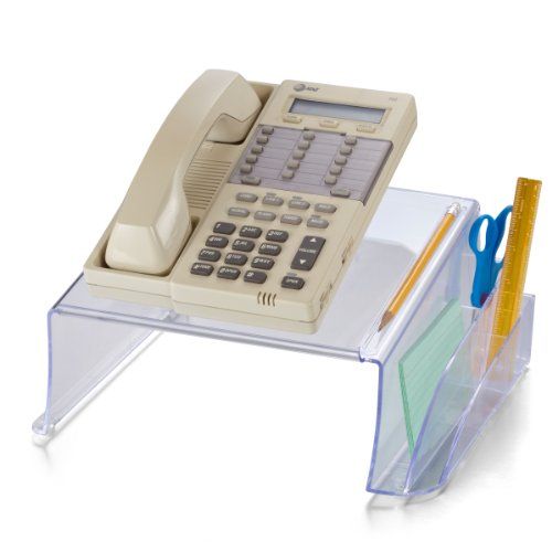 Officemate Telefoonstandaard, Helder (21524)
