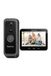 RobiCam Q50 sonnette vidéo WiFi, écran 5 pouces, capteur PIR, audio bidirectionnel