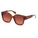 Max&co Mo0075 Zonnebril Bruin Vrouwen