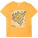 s.Oliver T-shirt en coton avec imprimé devant coupe droite enfant