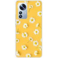 Xiaomi Mi 12 Pro Siliconen hoesje - ontwerp marguerittes