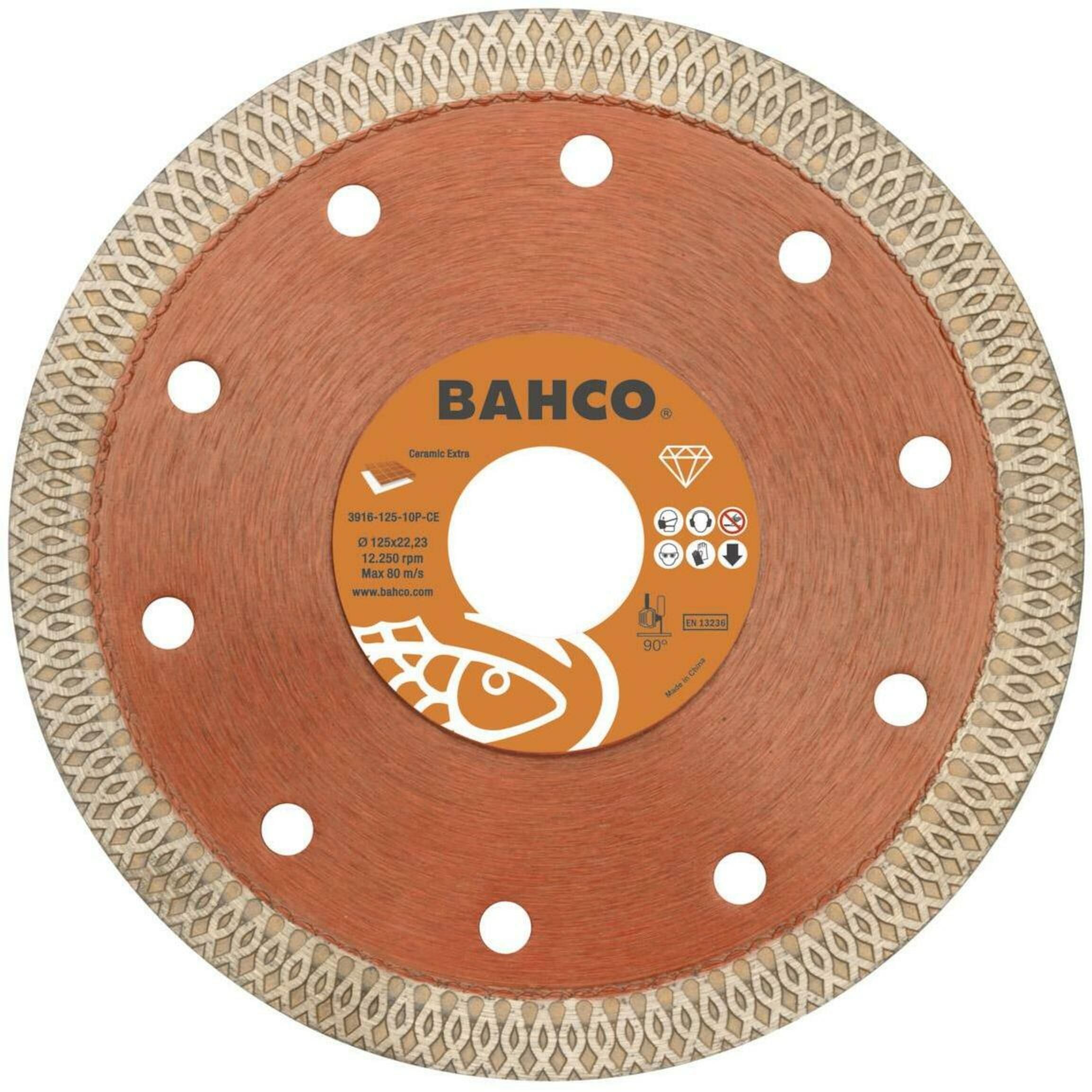 Bahco Diamantschijf 125 mm voor Keramiek
