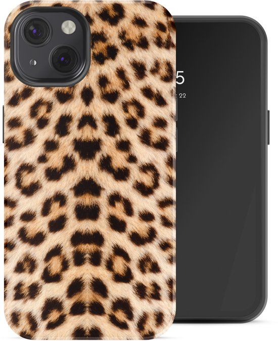 Selencia Hoesje - Geschikt voor Apple iPhone 13 - Backcover - Wild Leo
