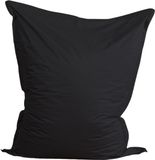 Bananair - Zitzak XXL afneembare hoes - Voor buiten - Waterdicht - UV-bestendig - Zwart - 140 x 180 cm