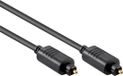 Goobay Optische Toslink Kabel - 5mm dik - Verguld - 5 meter - Zwart
