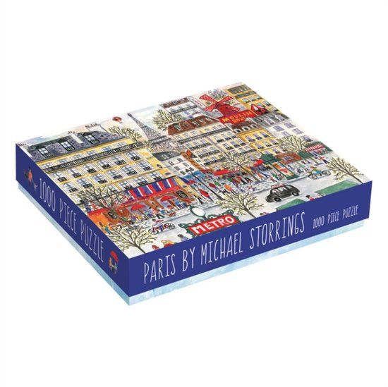 Galison Michael Storrings Paris 1000 Piece Puzzle