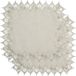 ZenithVibe Linnen vierkante kleedjes 60 x 60 cm beige met kanten rand - set van 2