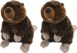 Wild Republic Knuffel Bever - Pluche - 30 cm - Bruin