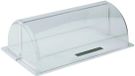 APS Rolltop Afdekking - transparant GN 1/1 deksel met chroomgreep - 53 x 32,5 x 19 cm