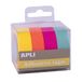APLI 18817 - Decoratieve tape - WASHI Tape papier - Neon kleuren - 4 rollen - 15 mm x 15 m